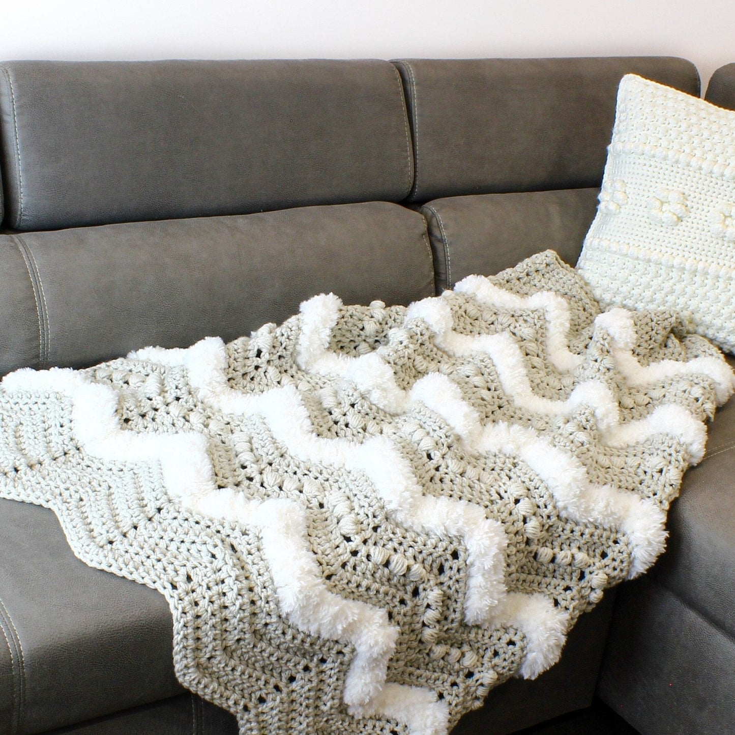 Crochet Pattern COZELIS Blanket – 3 Sizes PDF - Hakel Liebe