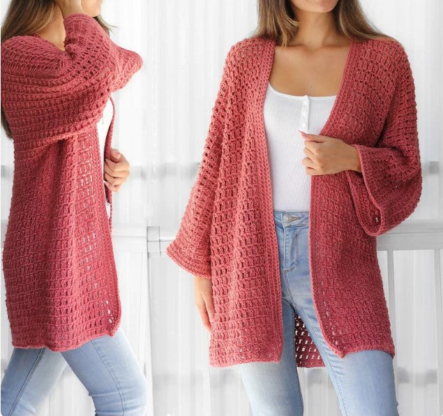 NALA Crochet Cardigan PDF Pattern