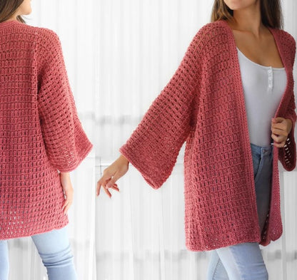 NALA Crochet Cardigan PDF Pattern