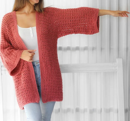 NALA Crochet Cardigan PDF Pattern