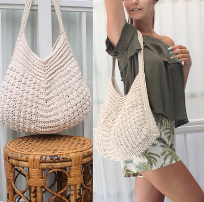 Macie Crochet Tote Bag PDF Pattern