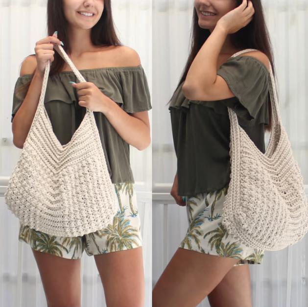 Macie Crochet Tote Bag PDF Pattern