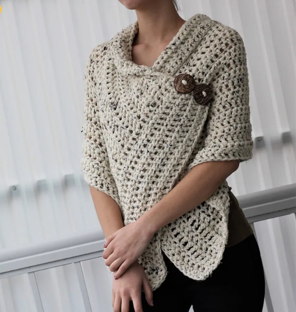 The Sierra Poncho Crochet Pattern
