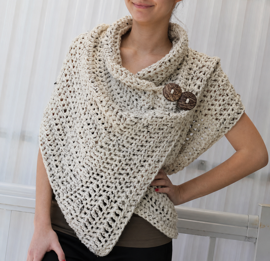 The Sierra Poncho Crochet Pattern