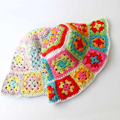 Crochet Pattern BUCKETELIS Granny Bucket Hat – PDF - Hakel Liebe