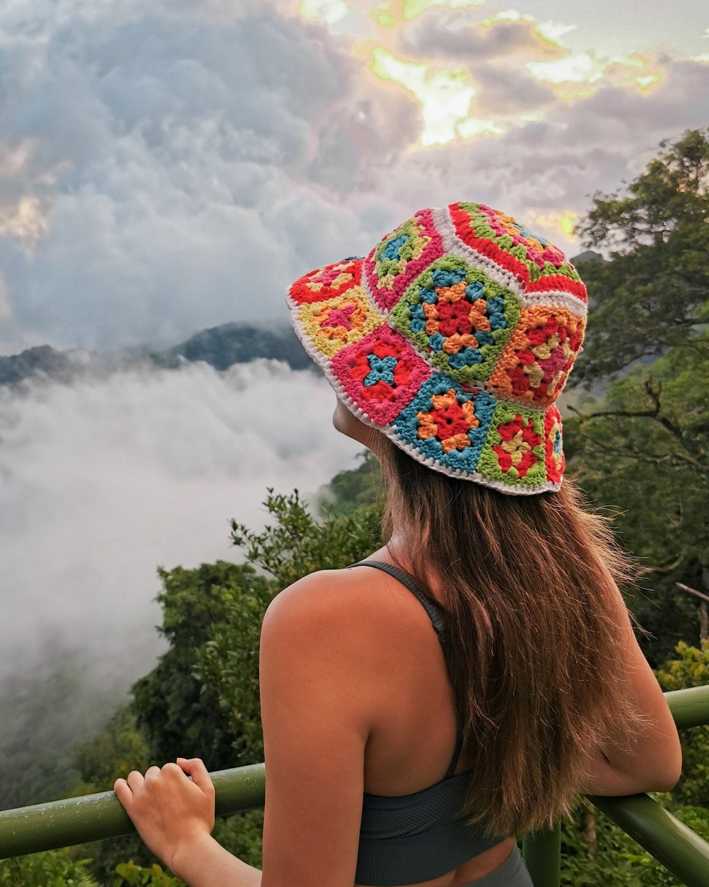 Crochet Pattern BUCKETELIS Granny Bucket Hat – PDF - Hakel Liebe