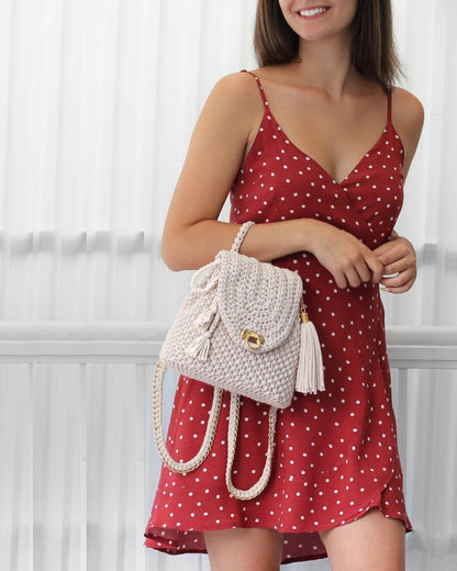 Crochet Pattern BAGOVIA Backpack – PDF - Hakel Liebe