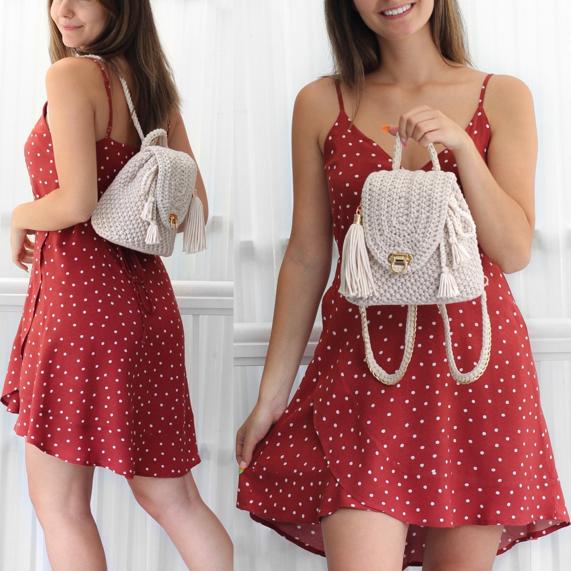 Crochet Pattern BAGOVIA Backpack – PDF - Hakel Liebe