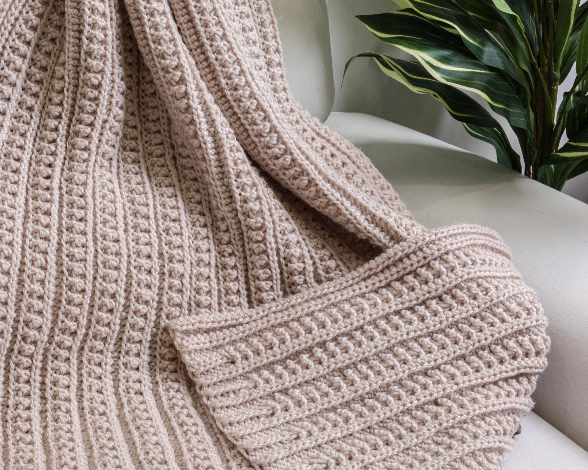 Crochet Pattern REVERSELIS Blanket – 16 Sizes PDF - Hakel Liebe
