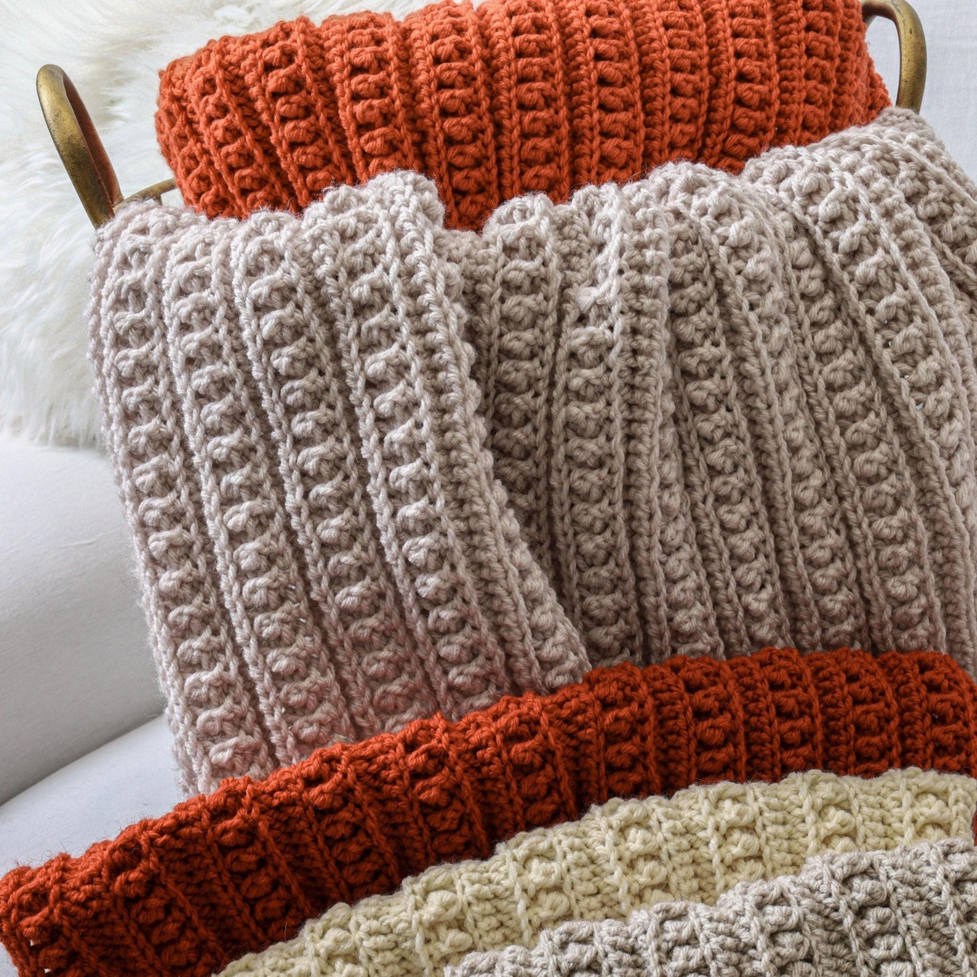 Crochet Pattern REVERSELIS Blanket – 16 Sizes PDF - Hakel Liebe