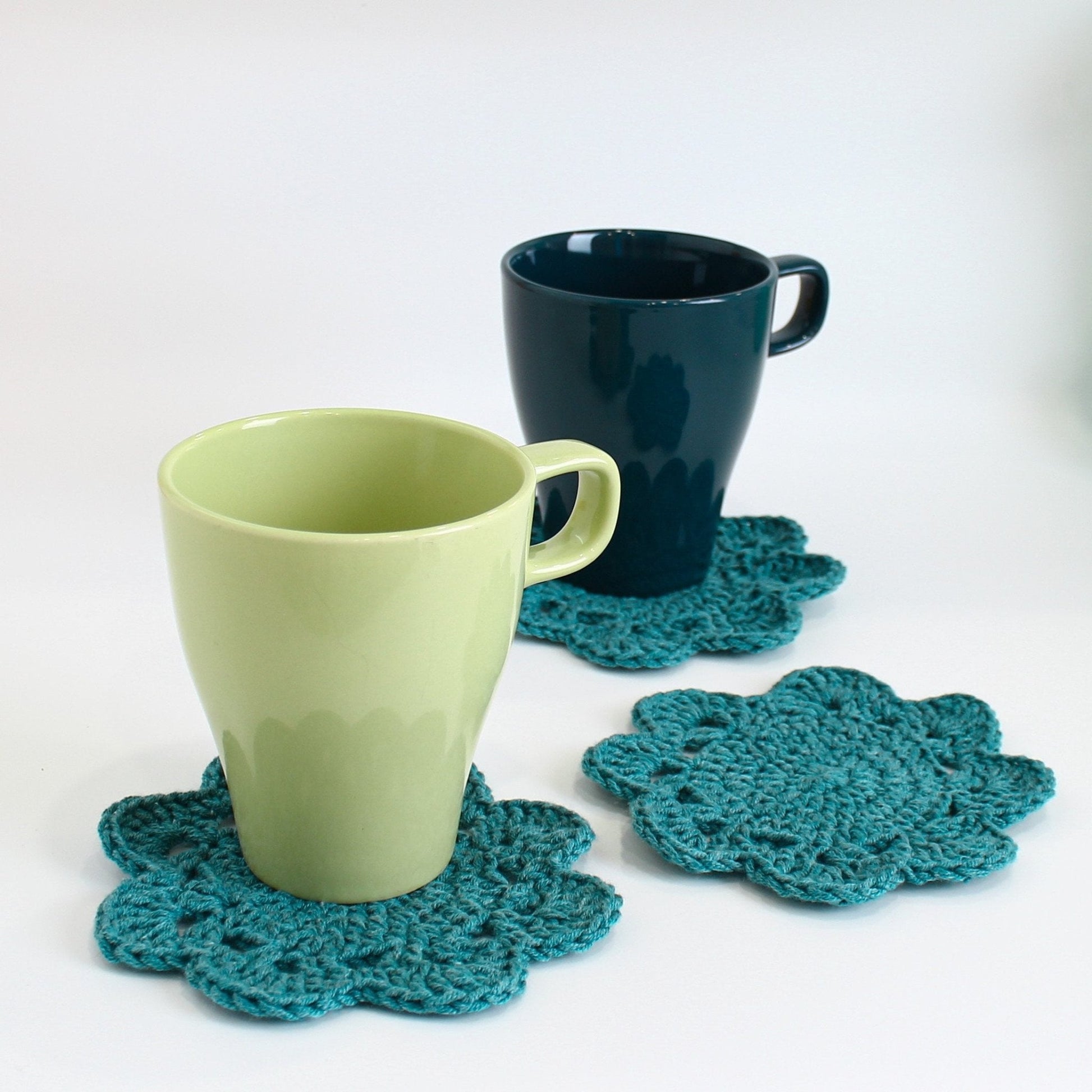 Crochet Pattern MAGICPOT Flower Pot Coasters – PDF - Hakel Liebe
