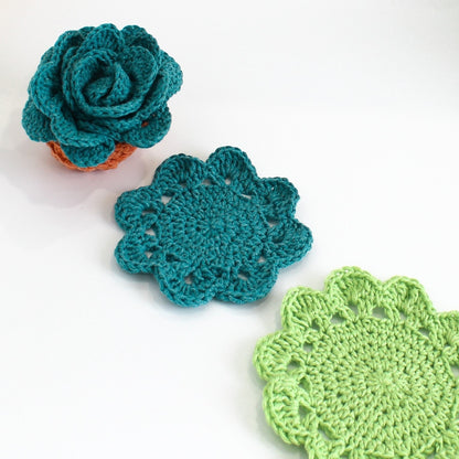Crochet Pattern MAGICPOT Flower Pot Coasters – PDF - Hakel Liebe
