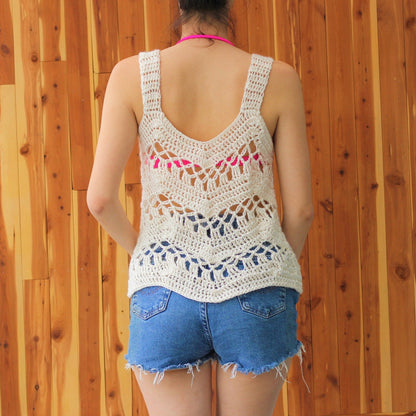 Crochet Pattern CALIELIS Beach Top – PDF (S–XXL) - Hakel Liebe