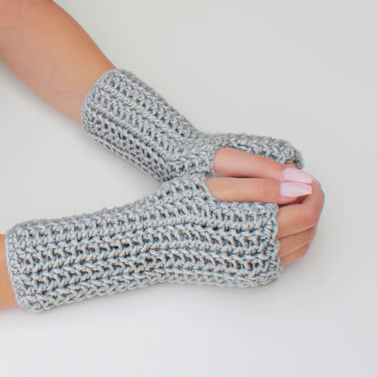 Crochet Pattern MITTELIS Fingerless Gloves – PDF - Hakel Liebe