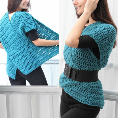 Crochet Pattern VESTELIS Vest – PDF (XS–3XL) - Hakel Liebe