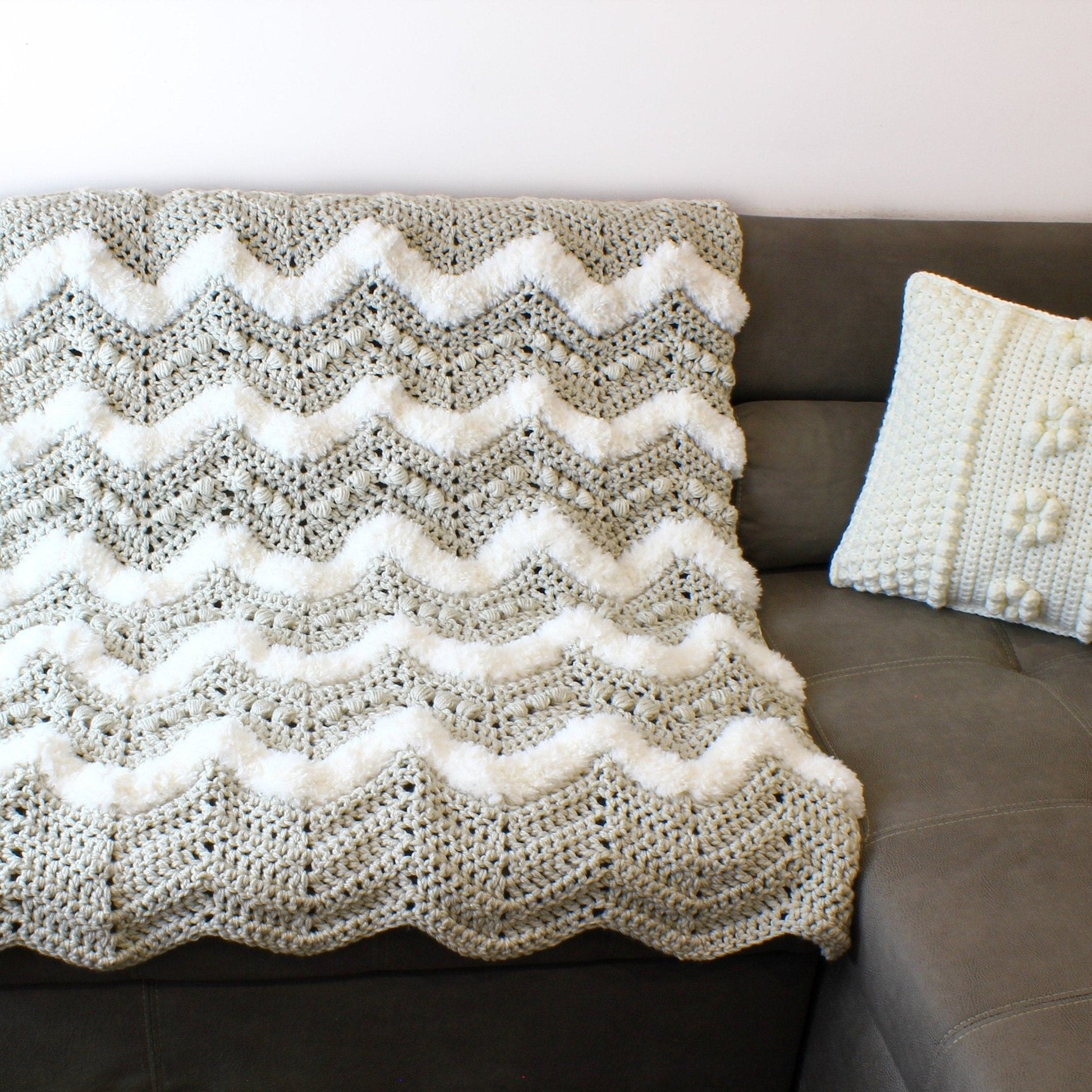 Crochet Pattern COZELIS Blanket – 3 Sizes PDF - Hakel Liebe