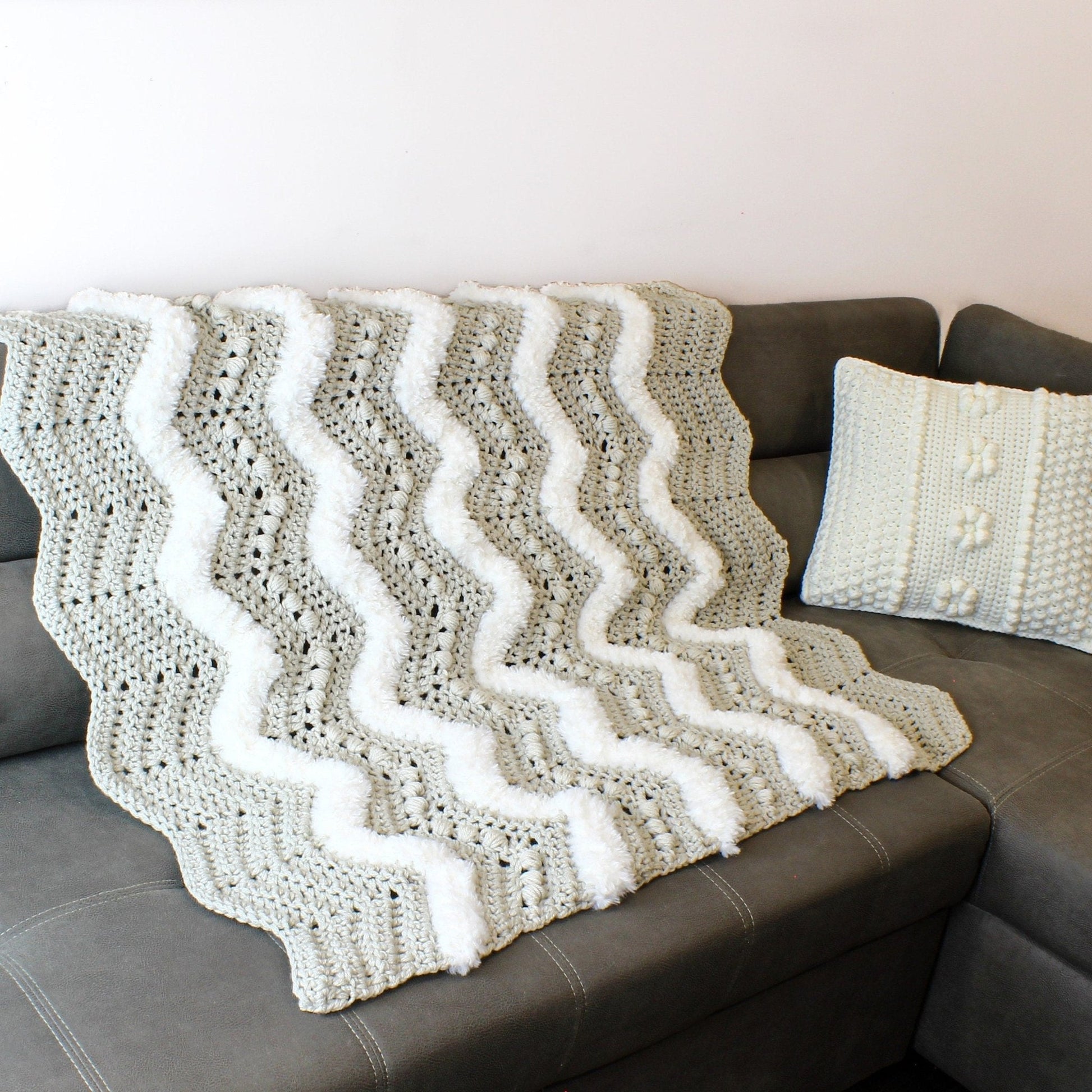 Crochet Pattern COZELIS Blanket – 3 Sizes PDF - Hakel Liebe