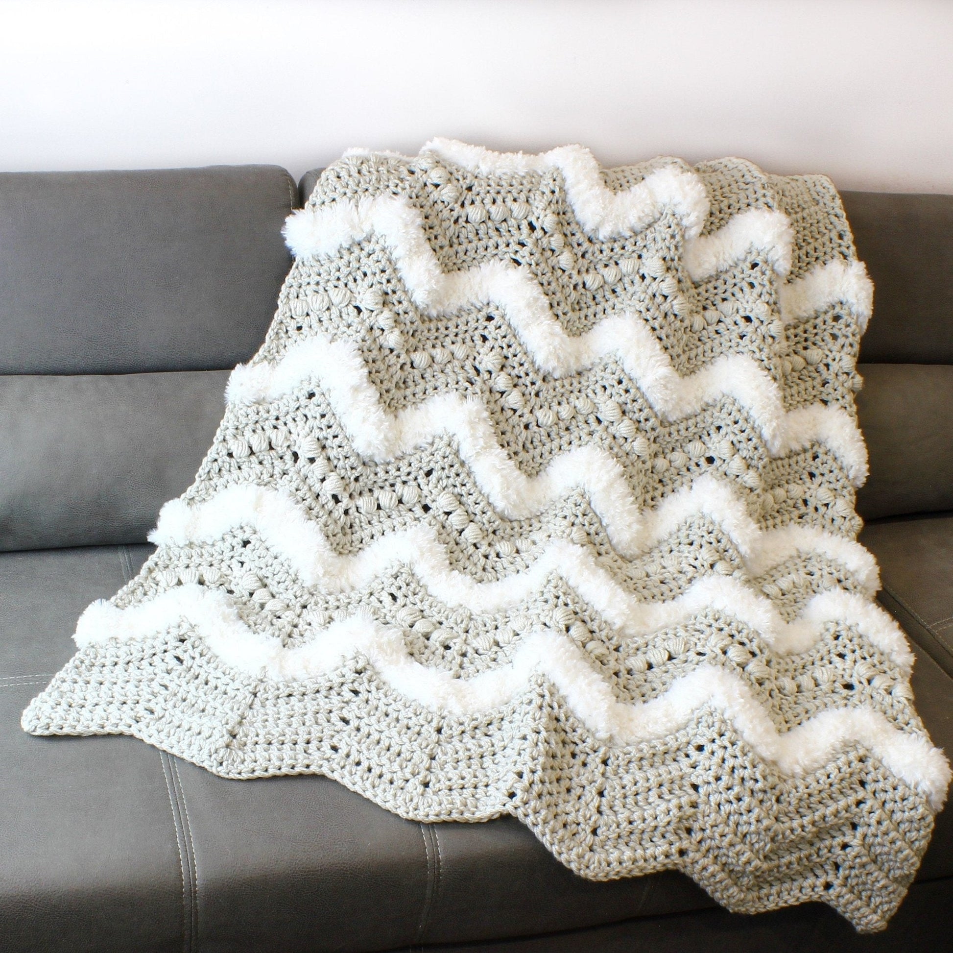 Crochet Pattern COZELIS Blanket – 3 Sizes PDF - Hakel Liebe