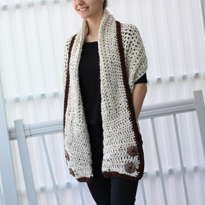 Crochet Pattern POCKELIS Pocket Shawl – PDF - Hakel Liebe