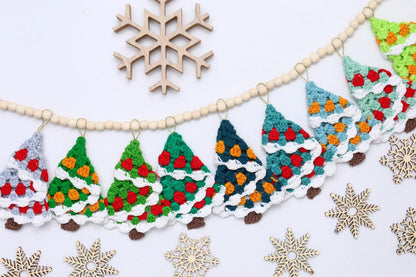 Crochet Pattern FROSTIS Christmas Tree – 2 Sizes PDF - Hakel Liebe