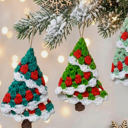 Crochet Pattern FROSTIS Christmas Tree – 2 Sizes PDF - Hakel Liebe