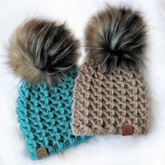 Crochet Pattern GEMMOVIA Beanie – PDF (Child–Adult) - Hakel Liebe