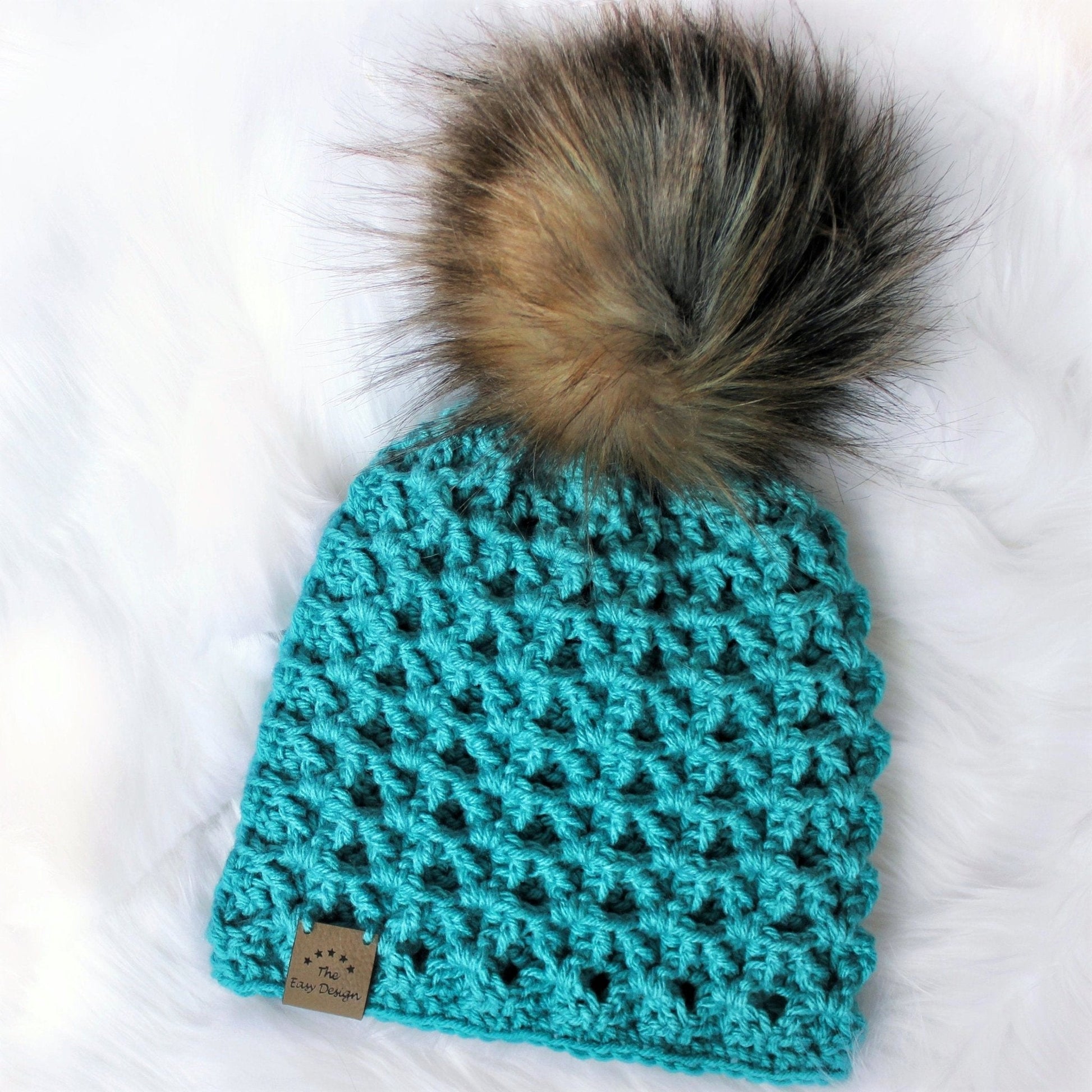 Crochet Pattern GEMMOVIA Beanie – PDF (Child–Adult) - Hakel Liebe