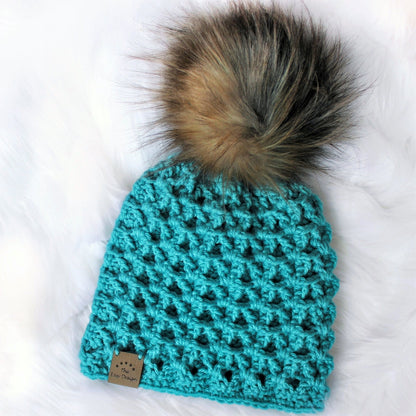 Crochet Pattern GEMMOVIA Beanie – PDF (Child–Adult) - Hakel Liebe