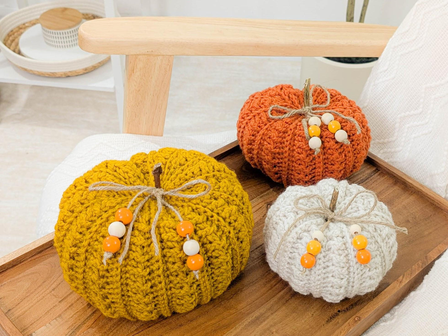 Crochet Pattern PUMPELIS Fall Pumpkins – 7 Sizes PDF - Hakel Liebe