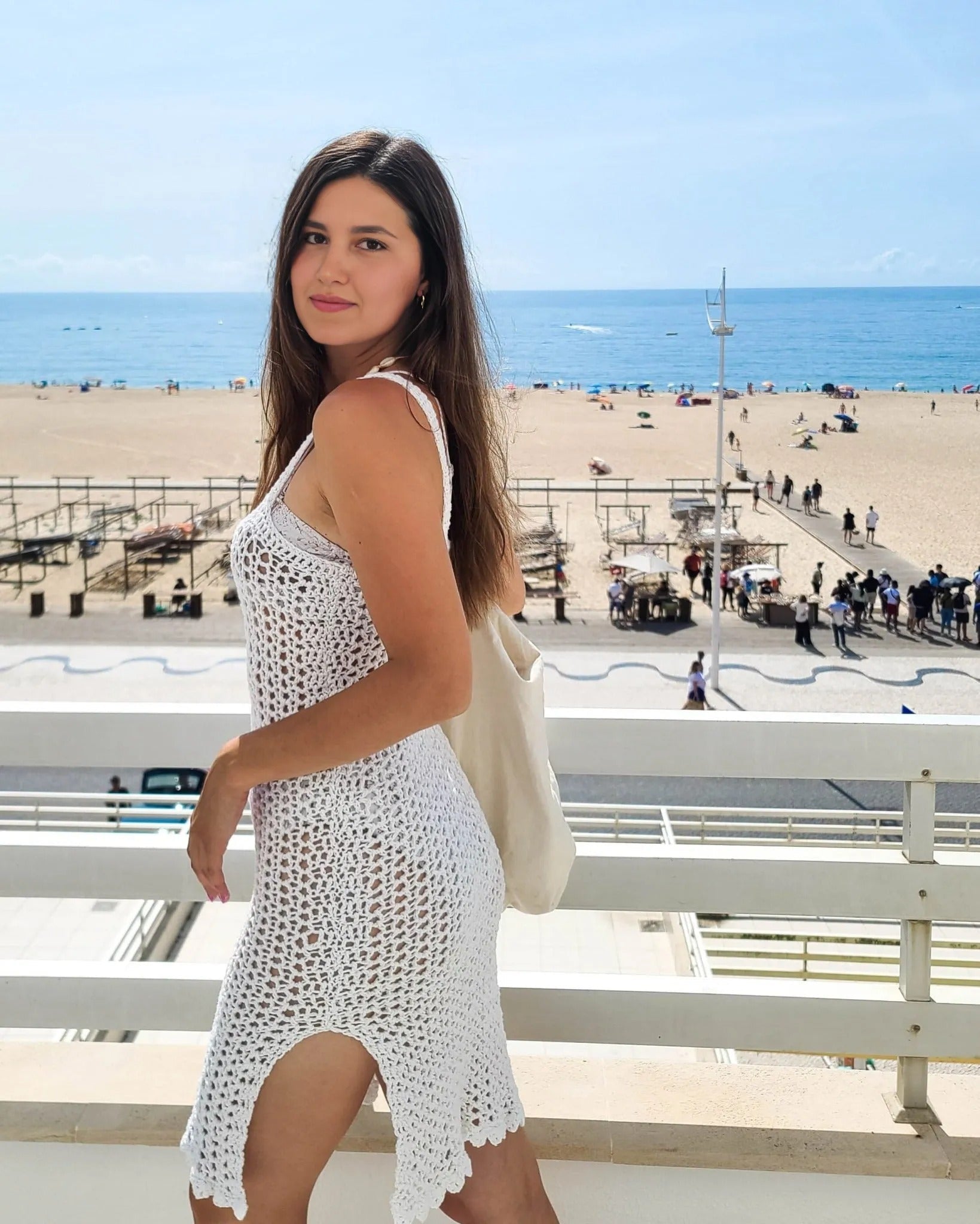 Crochet Pattern BEACHELIS Beach Dress – PDF (XS–3XL) - Hakel Liebe