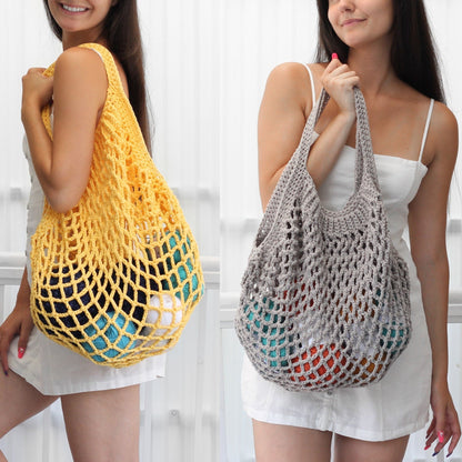 Crochet Pattern MAILLETTE French Market Bag – 4 Sizes PDF - Hakel Liebe