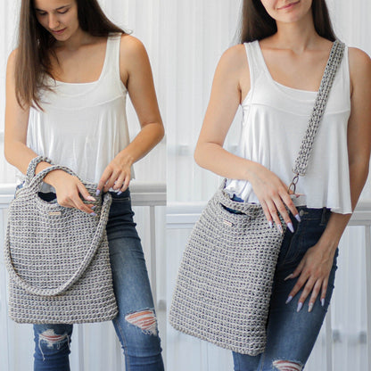 Crochet Pattern QUATRIS Convertible Bag – PDF - Hakel Liebe