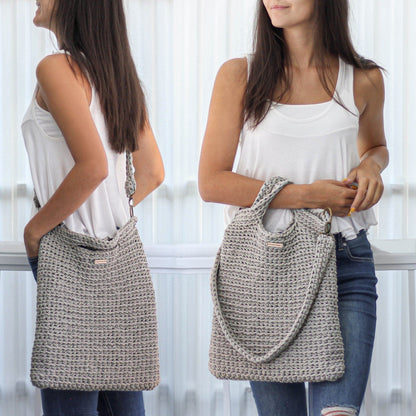 Crochet Pattern QUATRIS Convertible Bag – PDF - Hakel Liebe