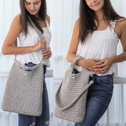Crochet Pattern QUATRIS Convertible Bag – PDF - Hakel Liebe