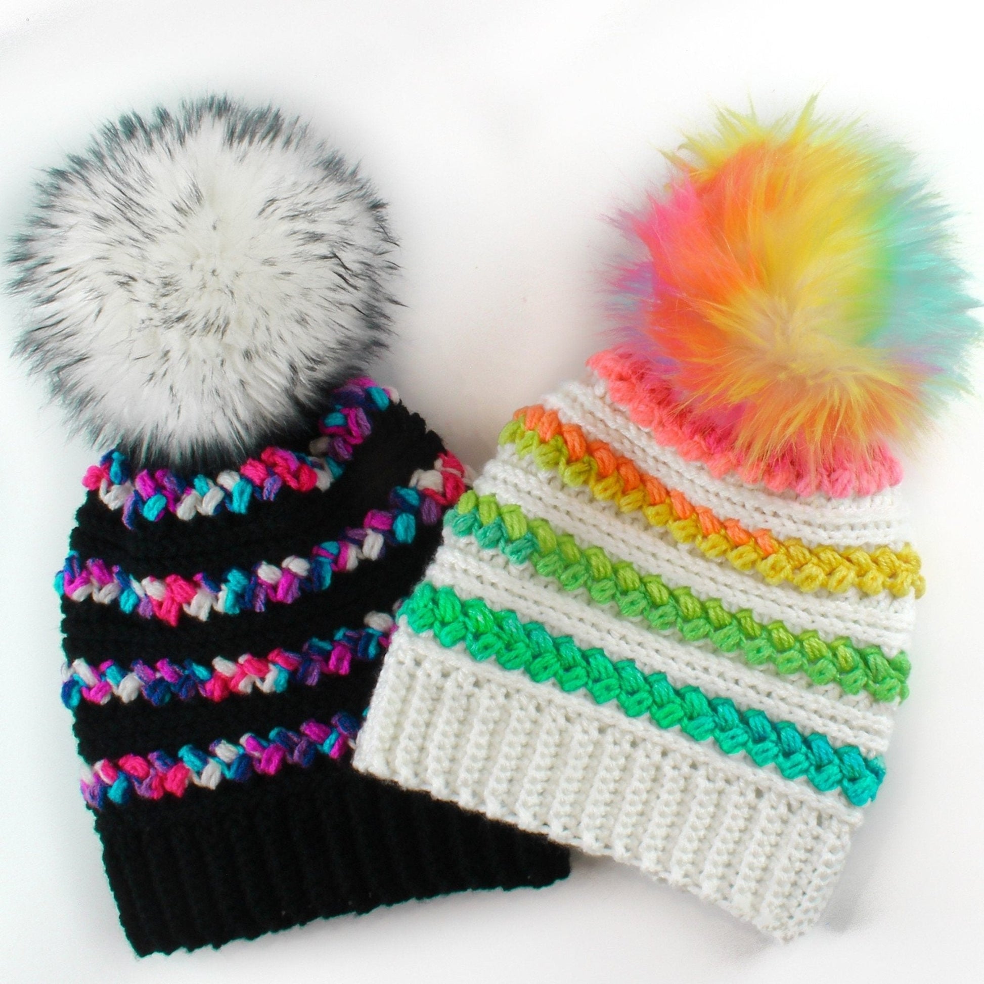Crochet Pattern POMMELUNE Beanie with Pom Pom – PDF - Hakel Liebe