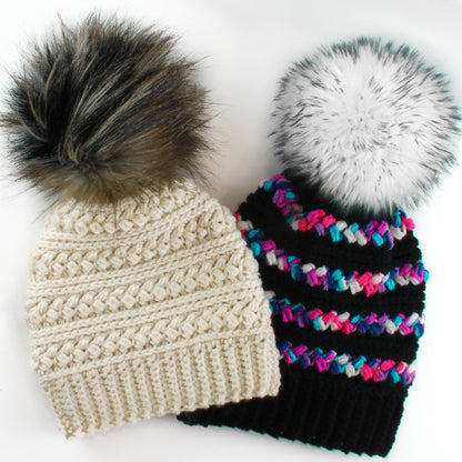 Crochet Pattern POMMELIS Beanie with Pom Pom – PDF - Hakel Liebe