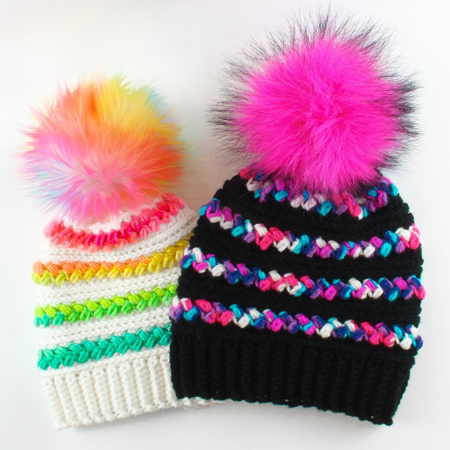 Crochet Pattern POMMELIS Beanie with Pom Pom – PDF - Hakel Liebe