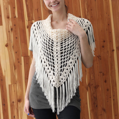 Crochet Pattern TRIANGELIS Boho Triangle Shawl – PDF Beginner - Hakel Liebe