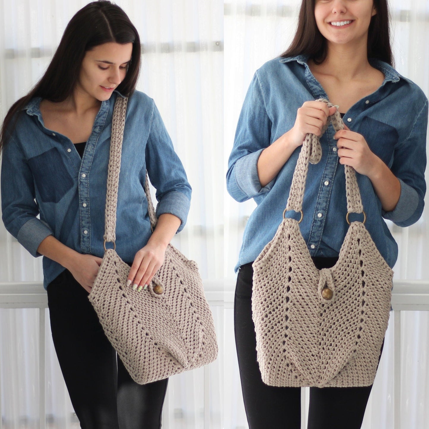 Crochet Pattern MONOVIA Bag – PDF Handbag - Hakel Liebe