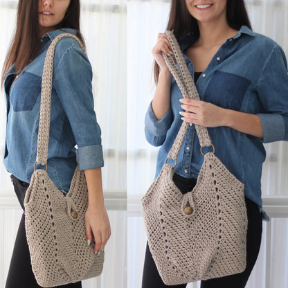 Crochet Pattern MONOVIA Bag – PDF Handbag - Hakel Liebe