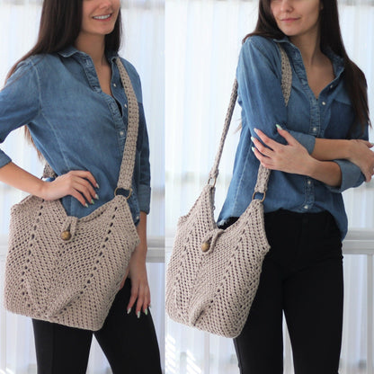 Crochet Pattern MONOVIA Bag – PDF Handbag - Hakel Liebe