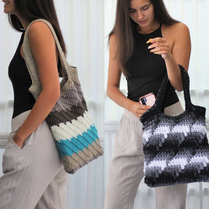 Crochet Pattern PARISINA Urban Handbag – PDF - Hakel Liebe