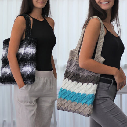 Crochet Pattern PARISINA Urban Handbag – PDF - Hakel Liebe
