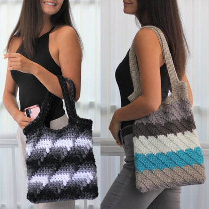 Crochet Pattern PARISINA Urban Handbag – PDF - Hakel Liebe