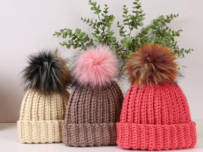 Crochet Pattern SOFLUX Chunky Beanie – 6 Sizes PDF - Hakel Liebe