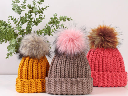 Crochet Pattern SOFLUX Chunky Beanie – 6 Sizes PDF - Hakel Liebe