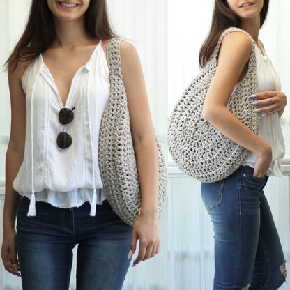 Crochet Pattern ROMALIS Urban Bag – PDF Tote - Hakel Liebe