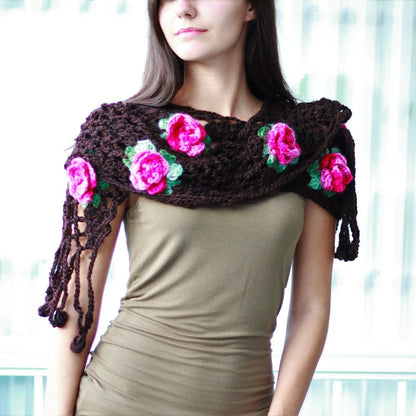 Crochet Pattern ROSALIS Lace Shawl – PDF - Hakel Liebe