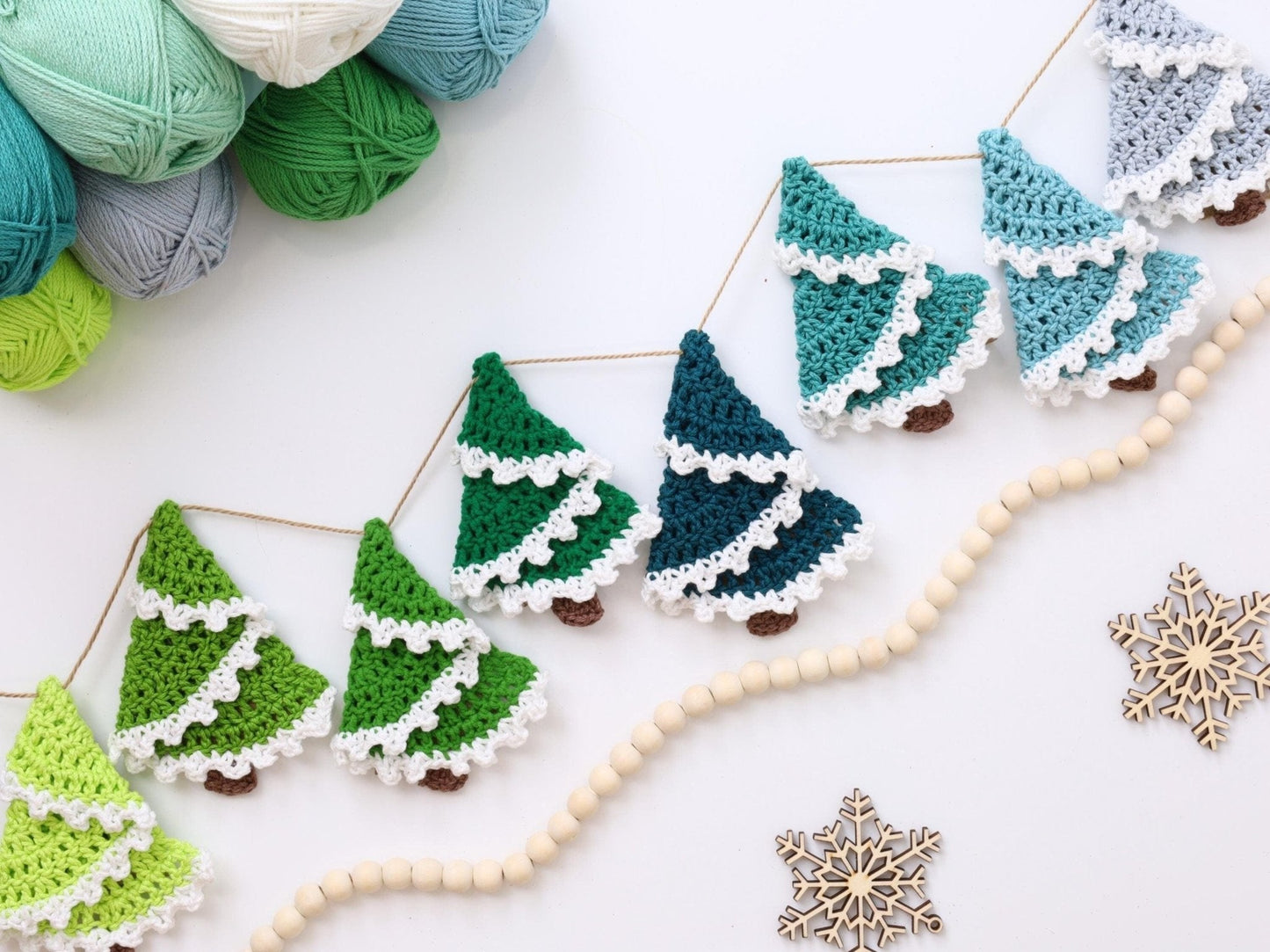 Crochet Pattern SNOWELIS Christmas Tree – PDF 20 Min - Hakel Liebe