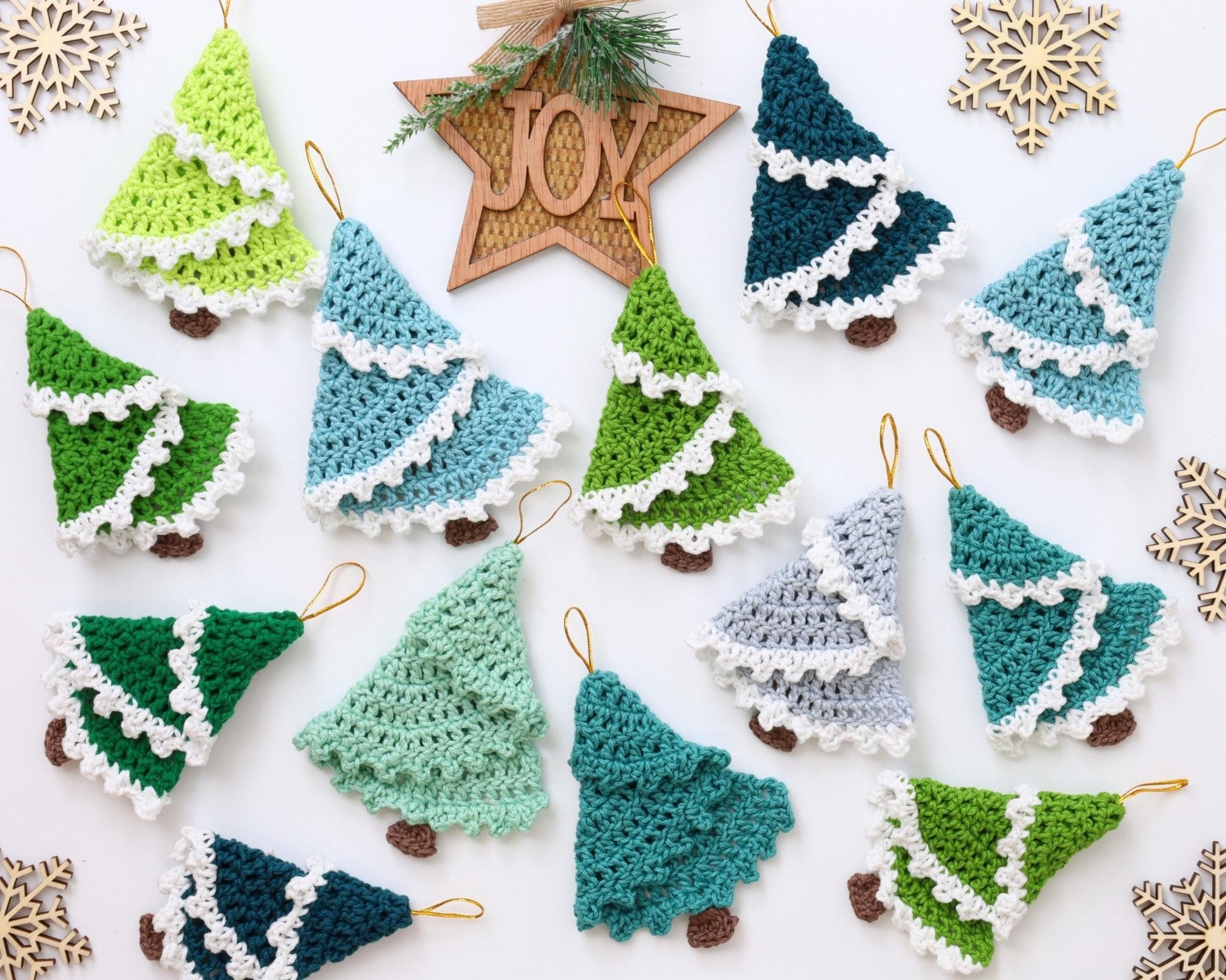 Crochet Pattern SNOWELIS Christmas Tree – PDF 20 Min - Hakel Liebe